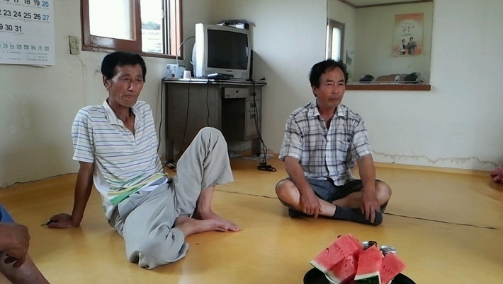 김준태 이장님(오른쪽)