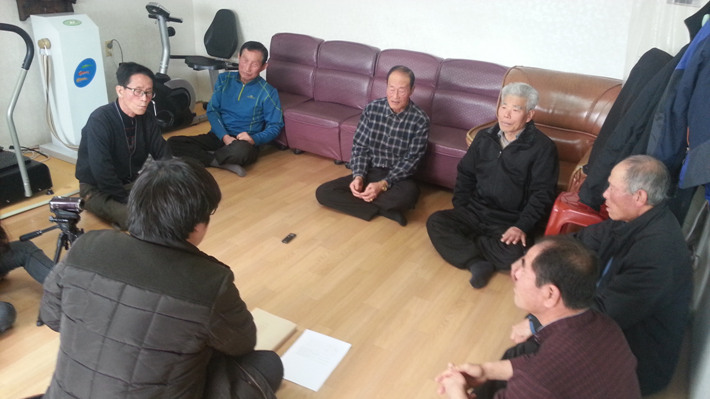 오른쪽부터 김영국  조남선  임규진  조용남  박종문 남철희